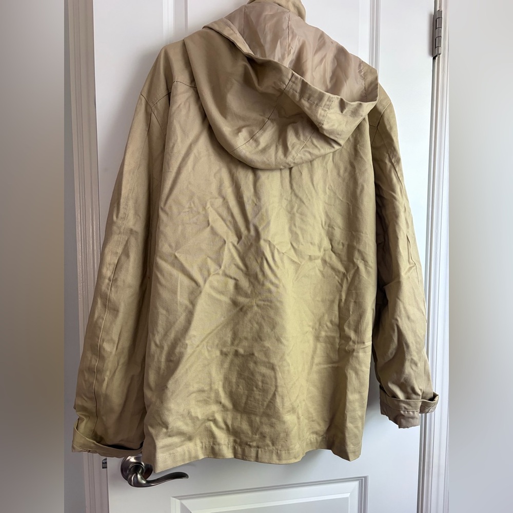 Vintage Ralph Lauren Beige Military Field Jacket with Red Polo Logo and number 3 - Picture 7 of 9